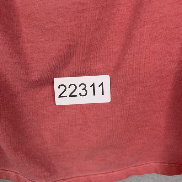 Lululemon Cut Back Crop Tank Top Womens 8* Coral Pink Crop Muscle Athleisure - Picture 11 of 11